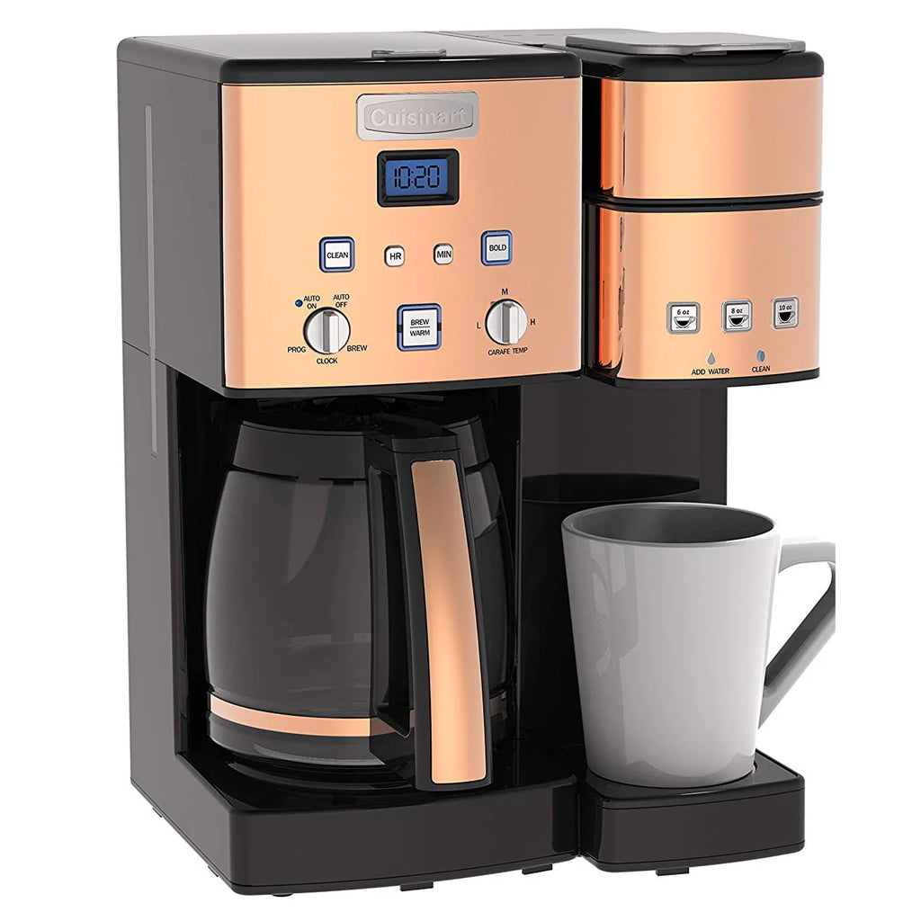 12 Cup Coffeemaker and Single-Serve Brewer B611
