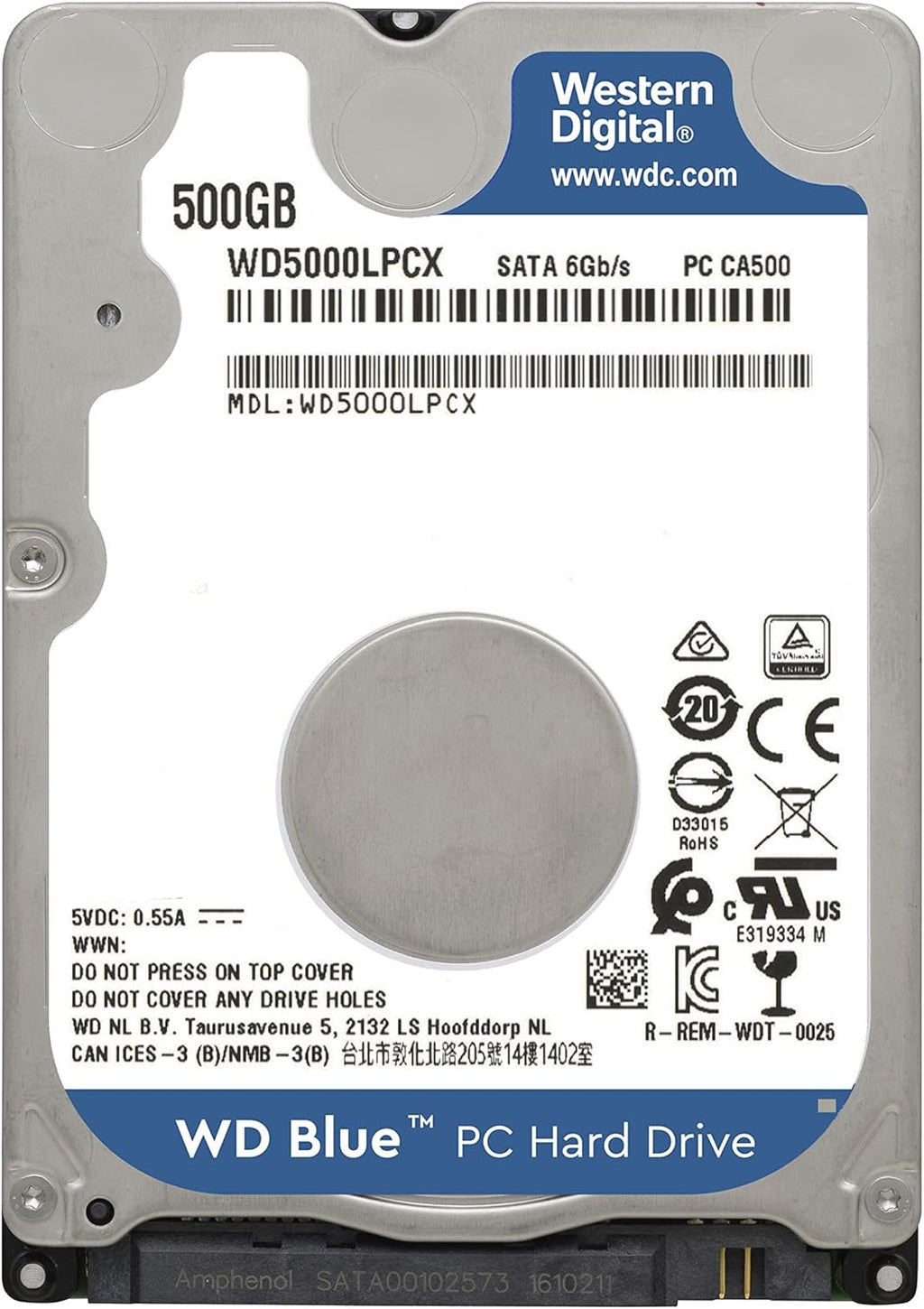2TB 5400 RPM SATA 2.5 Hard Drive L2508