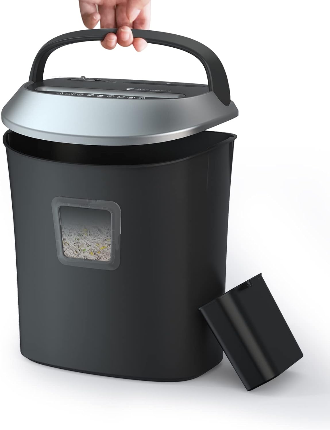 12-Sheet Cross-Cut Paper Shredder 5.8 Gallons Pack of 2 K1023