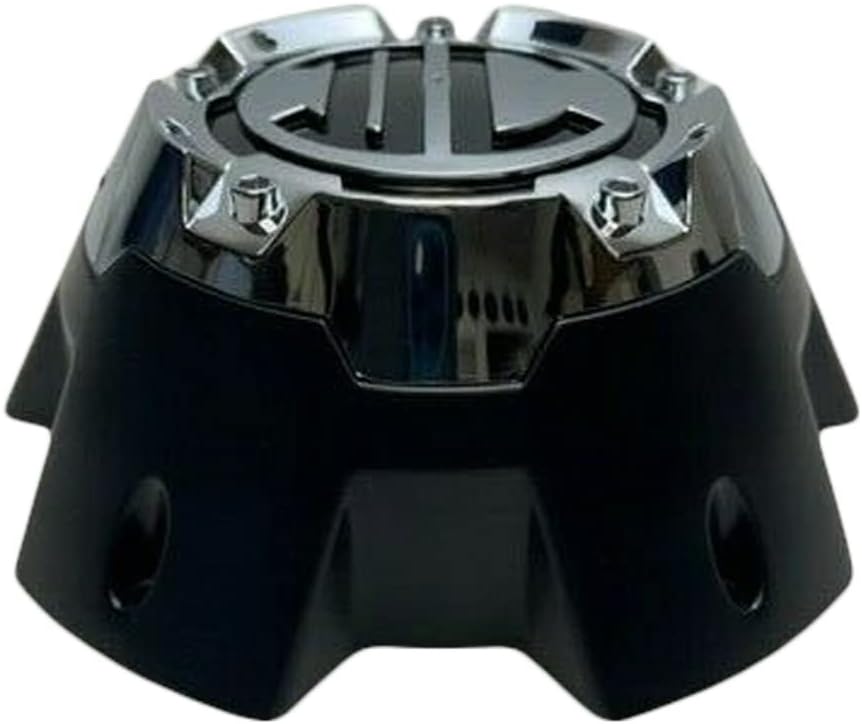 Matte Black Chrome 5 Lug Wheel Center Cap I385313