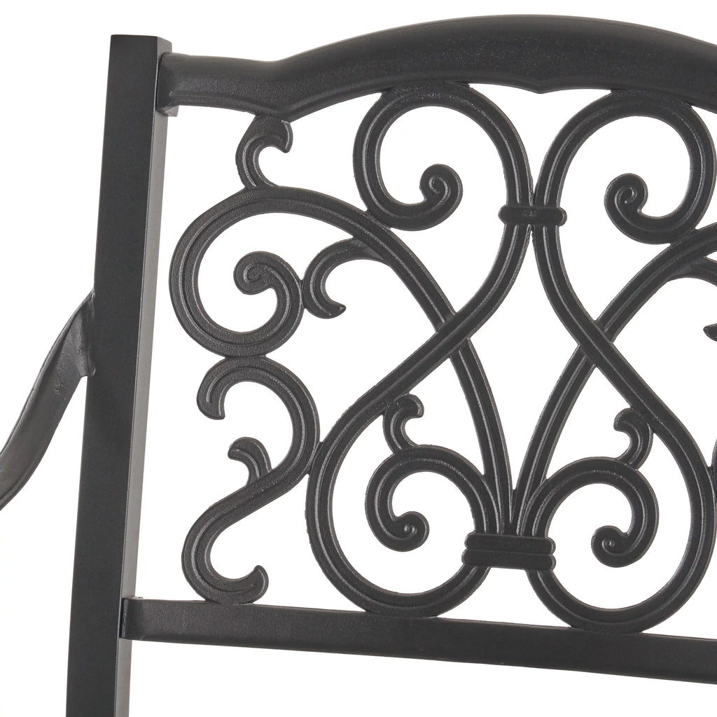 Set of 4 Aluminum Barstools C9385
