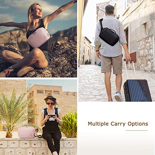 Waterproof Crossbody Camera Case with Padded Shoulder Strap W32226