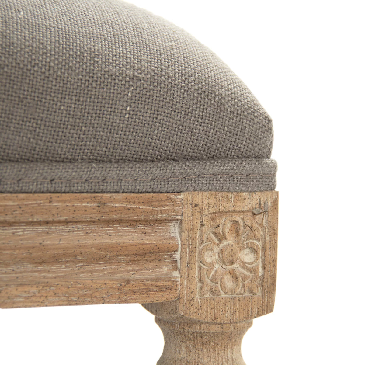 Grey Linen Sofa Q670