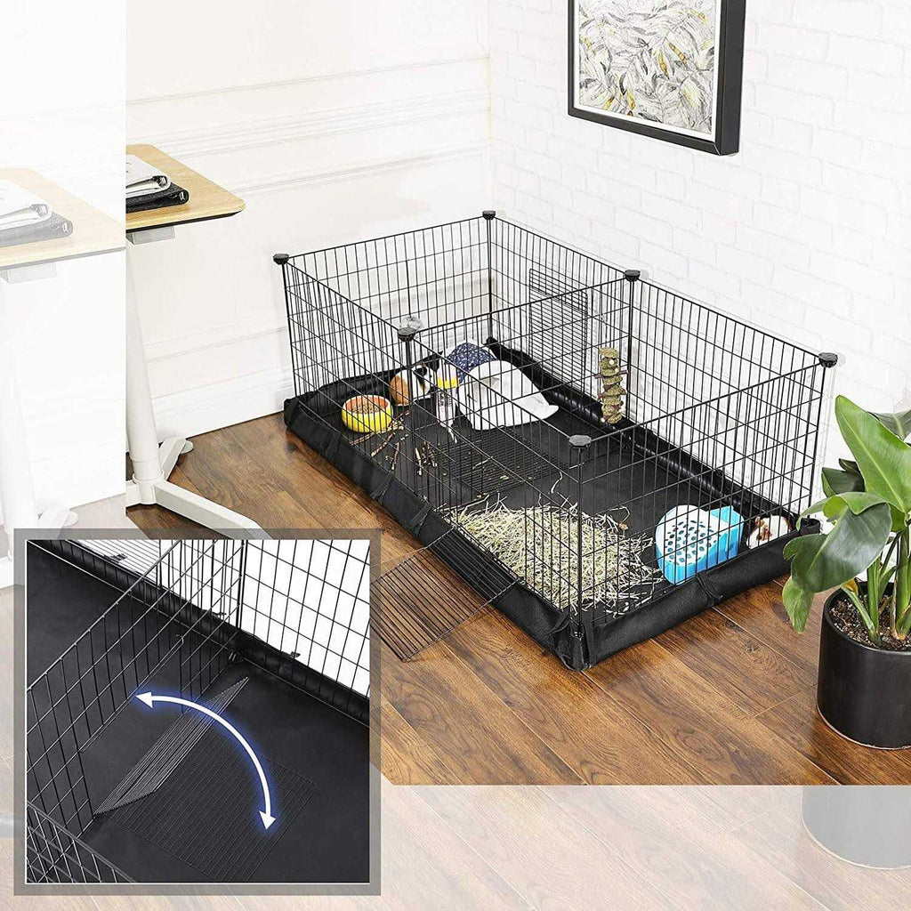 Pet Playpen with Divider Panel L755319