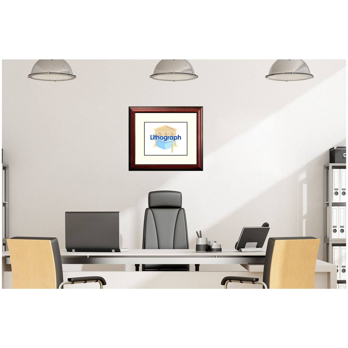Framed Lithograph T4775