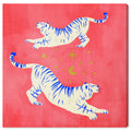 Red 12x12 Canvas Wall Art Print B7807