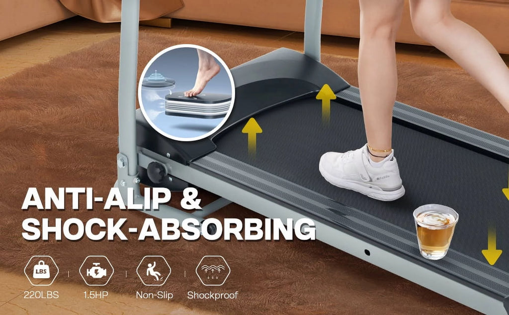 Foldable Electric Treadmill with LCD Monitor X864