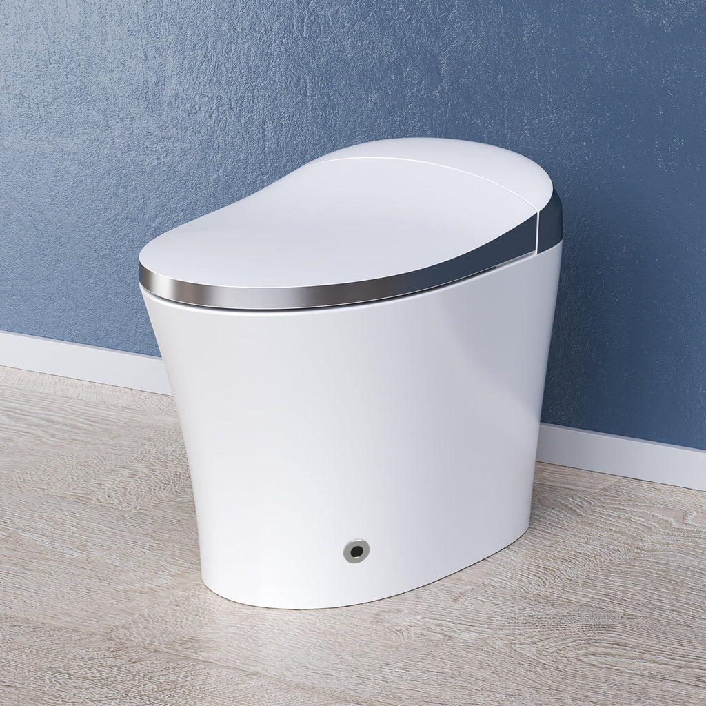 Smart Toilet with Heated Bidet, Dryer, Warm Water, Heated Seat, Auto Close, Tankless, Remote Control A764
