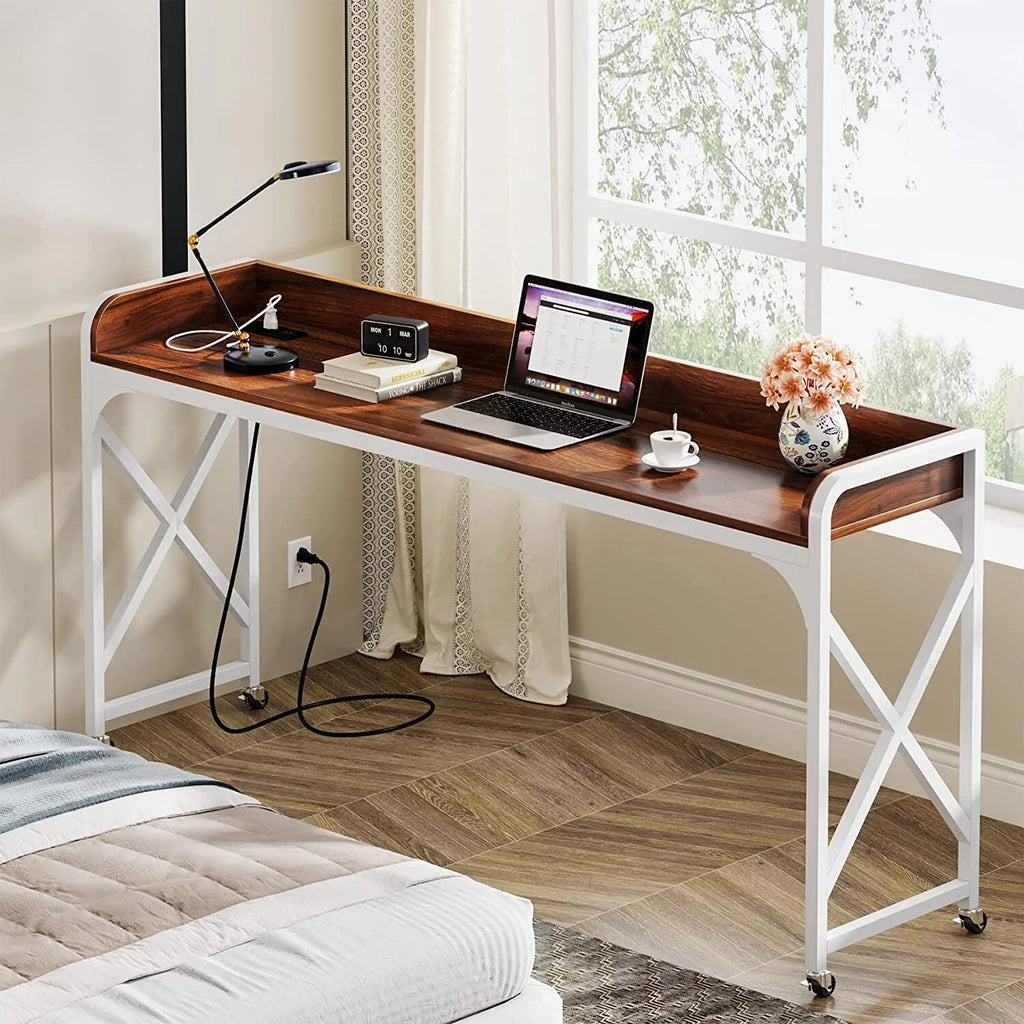 Over Bed Table with Wheels S1516