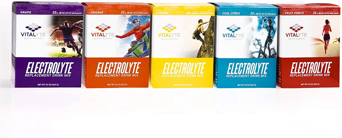 Electrolyte Replacement Powder Drink Mix, 25 Single Serving Stick Packs I5117