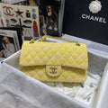 Yellow Tweed Bag S940