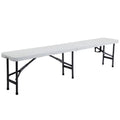 Portable Folding Bench Plastic Z13405