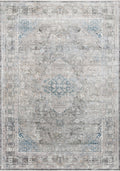 Silver Blue 2'8 x 7'9 Rug V812196