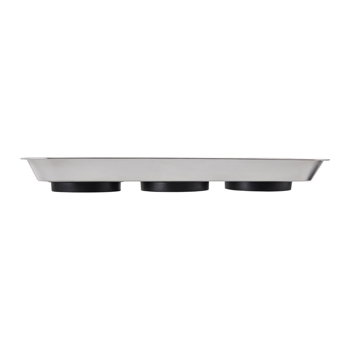 14-1/8 in. x 6-1/4 in. Magnetic Stainless Steel Parts Tray Q6663