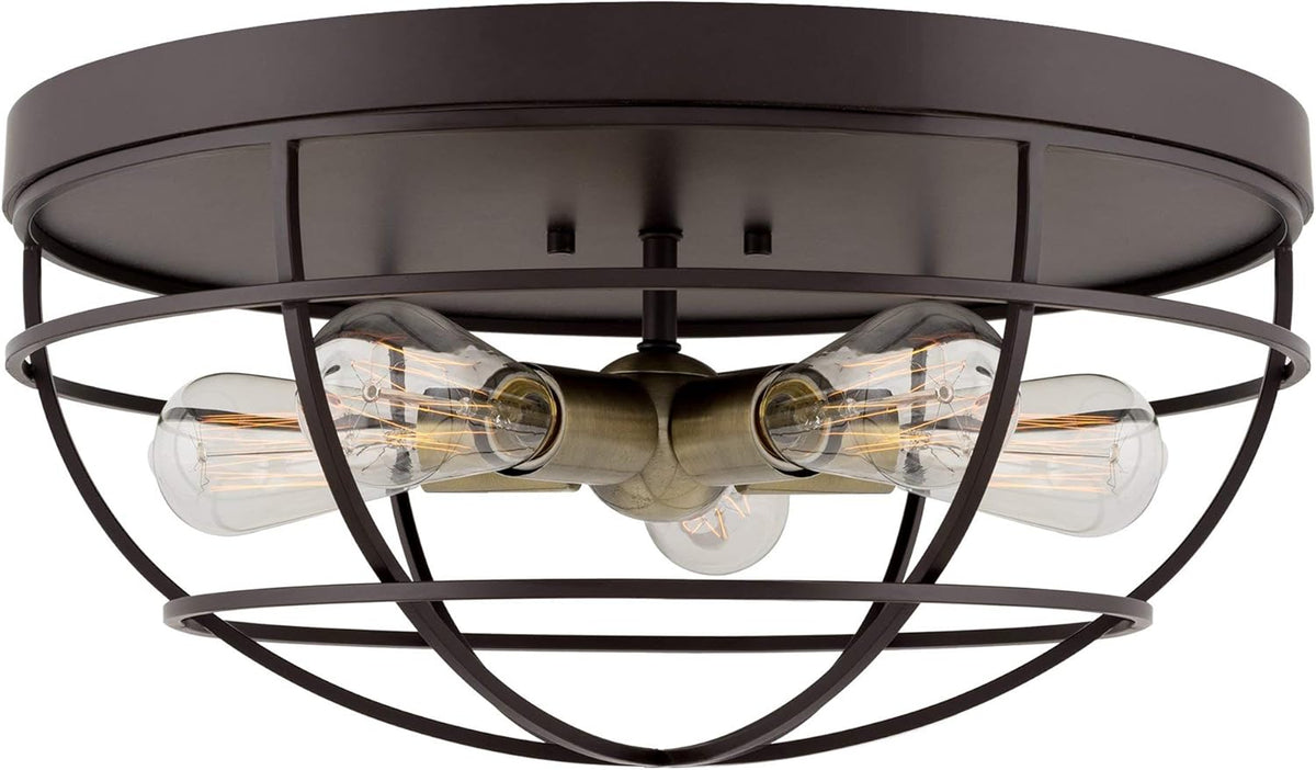 5-Light Semi-Flush Mount Ceiling Light B4710