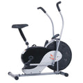Upright Stationary Fan Bike with Adjustable Seat Y365