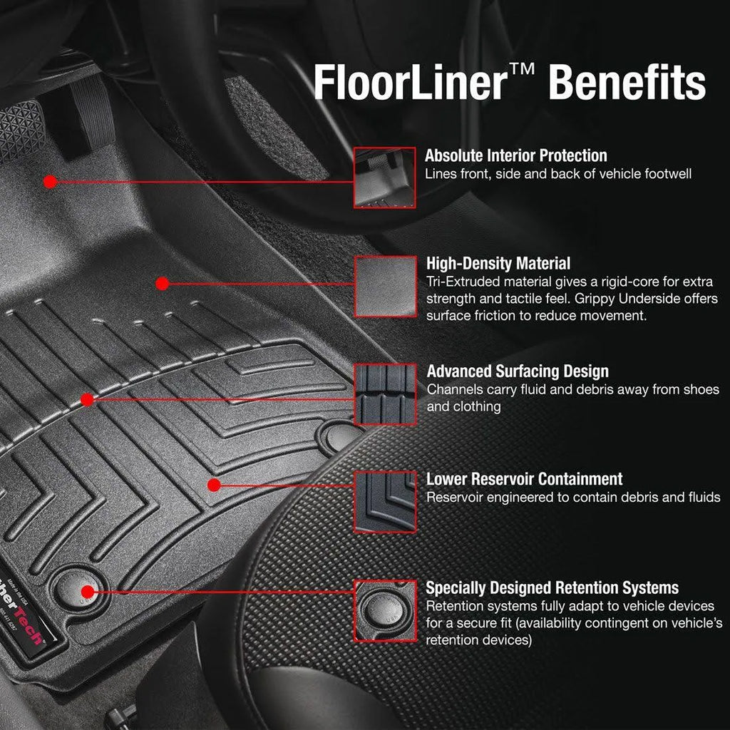 Front FloorLiner, Black T6430