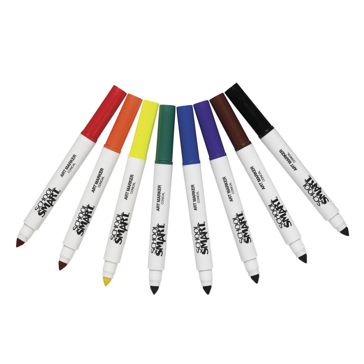 Art Marker Conical Tip Assorted Colors Pack of 200 L142598