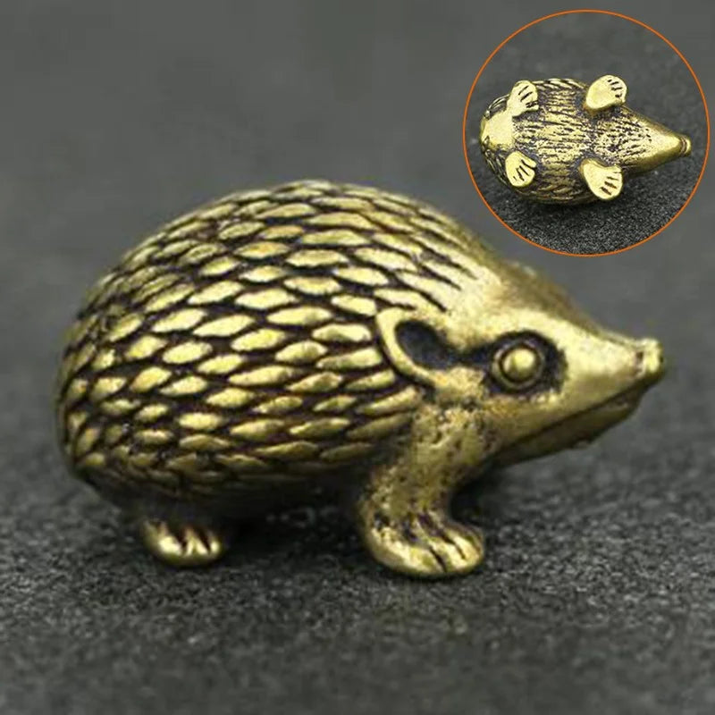 Brass Hedgehog Statue Ornaments P24948