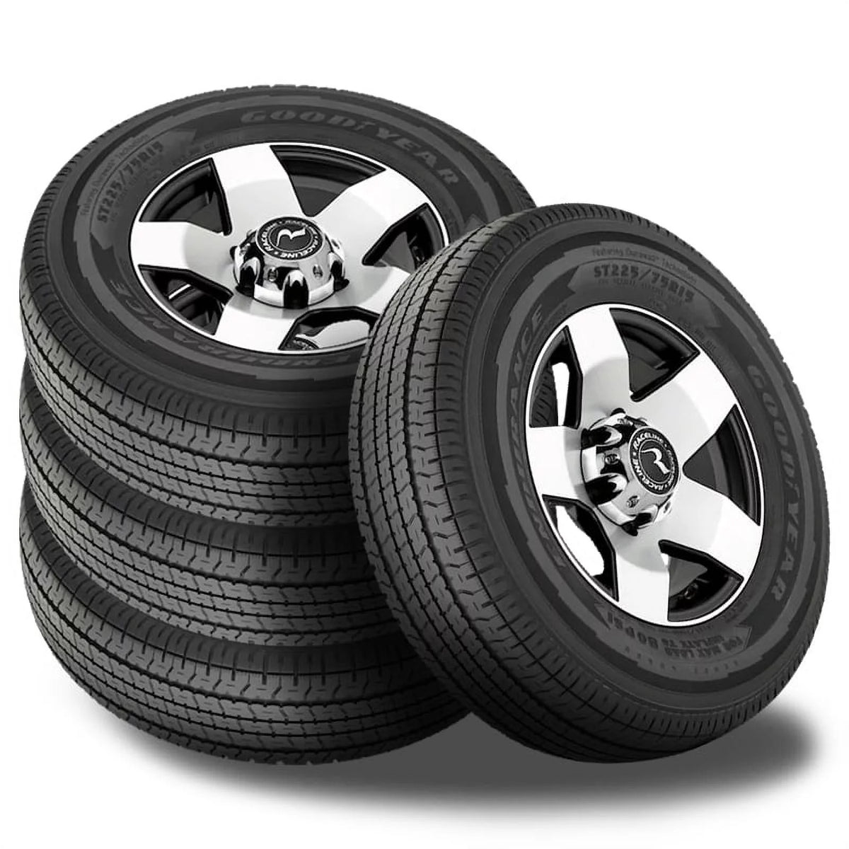 Goodyear Endurance ST205/75R15 107N D Trailer Tires U75589