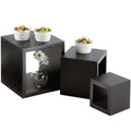 Cube Wood Riser Set D8108