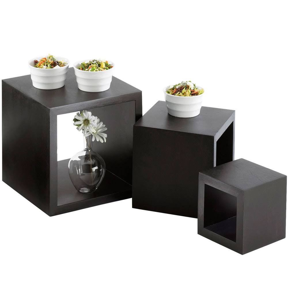 Cube Wood Riser Set D8108