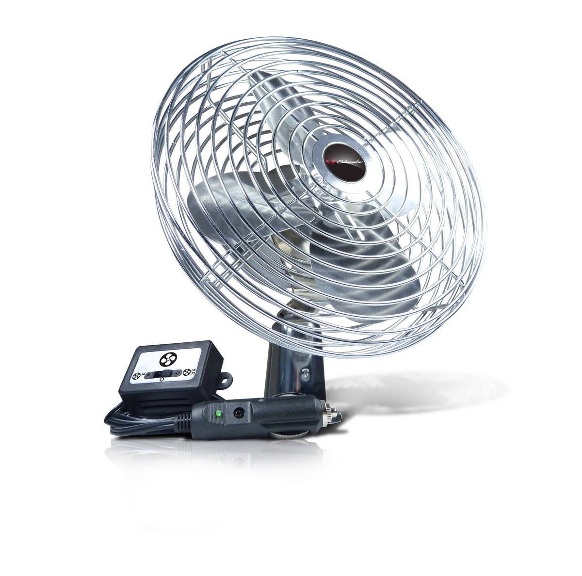 12V Chrome Fan R320