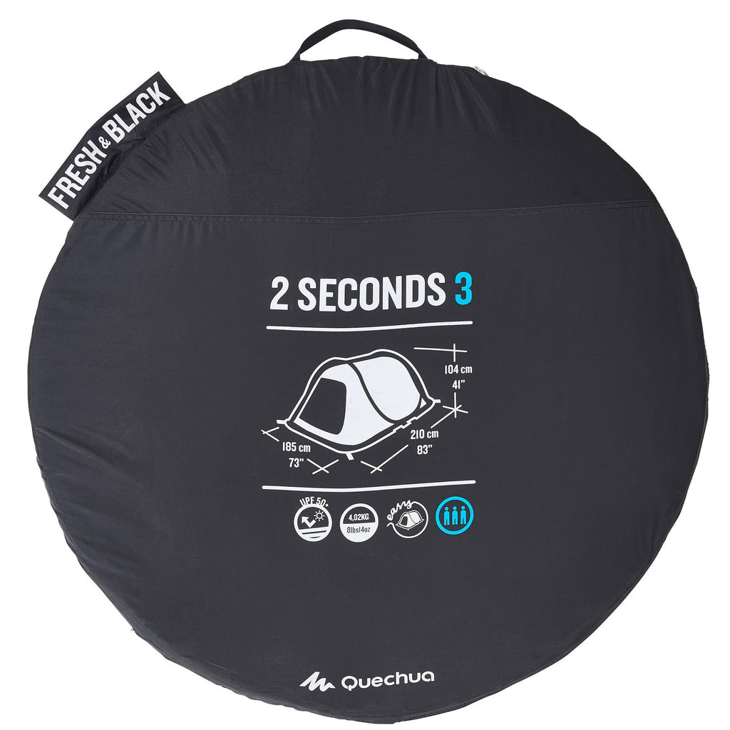 Snowy White 3 Person Waterproof Camping Tent G3193