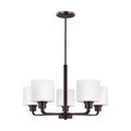 Shaded Classic Chandelier D1049