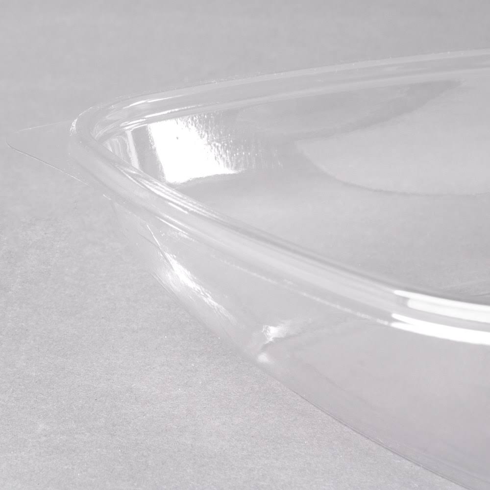 Clear 32 oz Plastic Square Bowl R939623