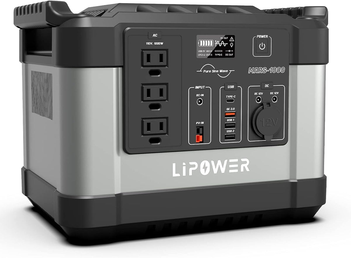 Solar Generator, Portable Power Station with 2 Solar Panel P236491