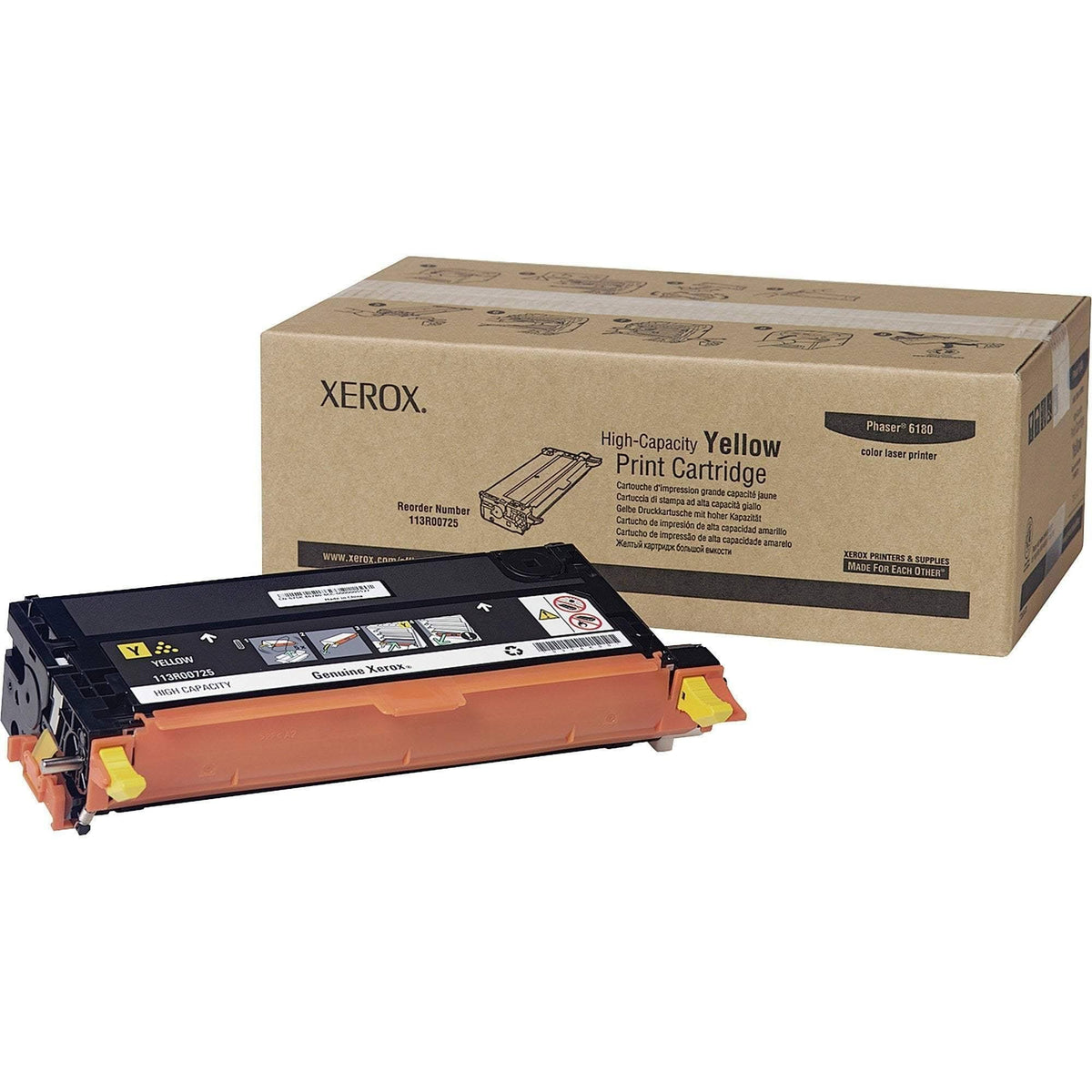 High-Yield Yellow Toner Cartridge F301