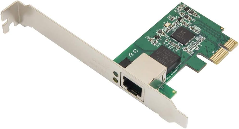 2.5 Gigabit Ethernet PCI-E Network Card RJ45 LAN Adapter Low Profile Bracket Y32999