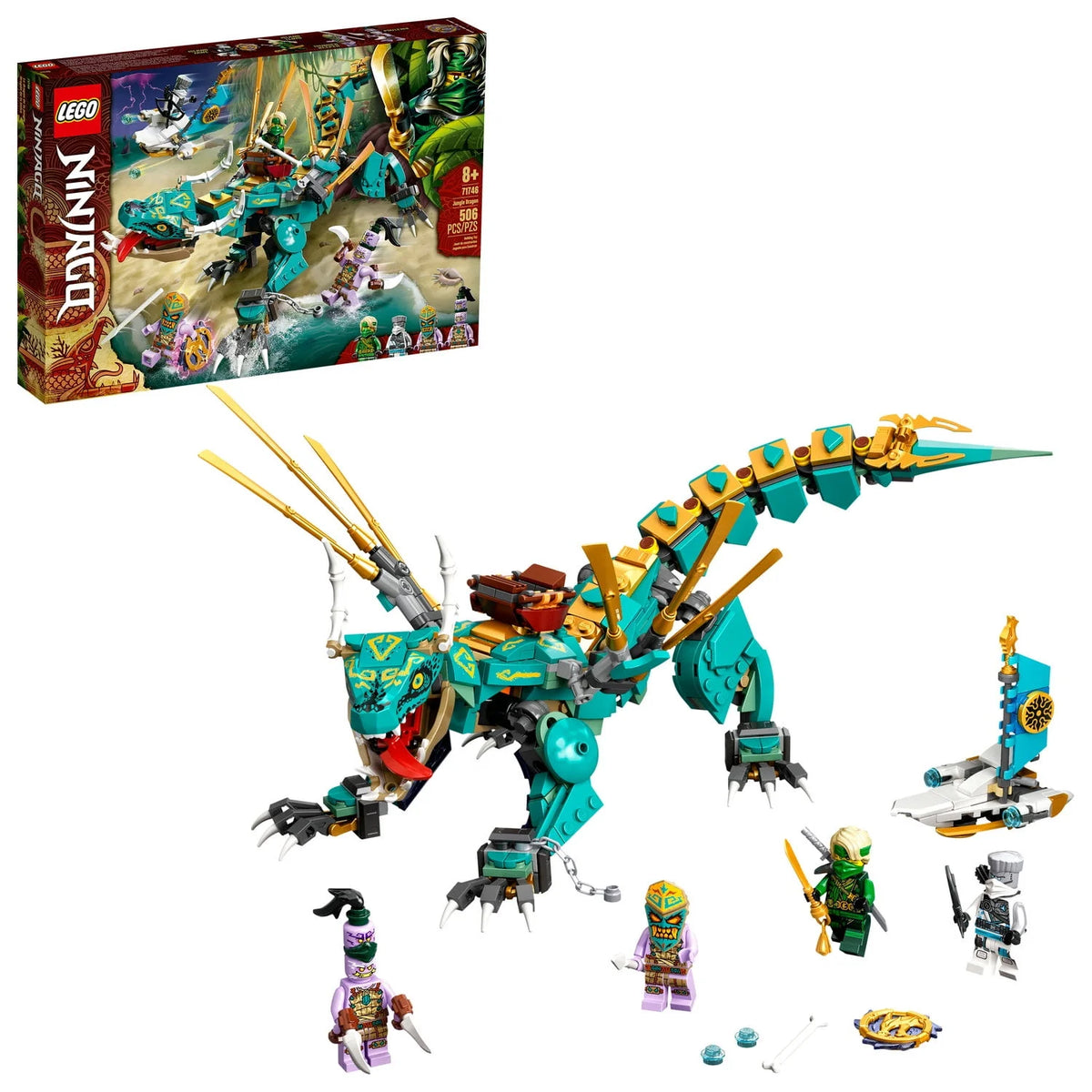 Building Toy Ninja Playset (506 Pieces) K934
