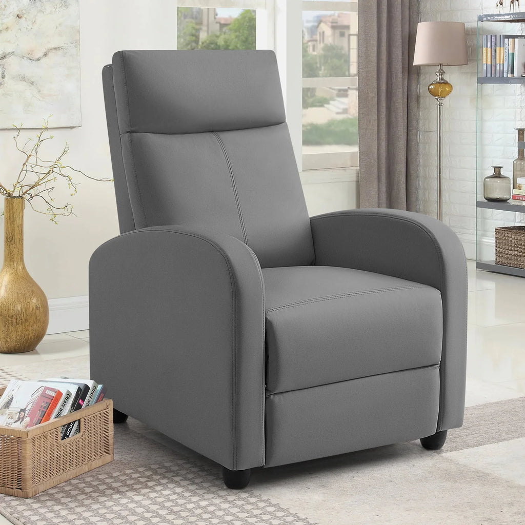 Pu Leather Recliner Chair M436564