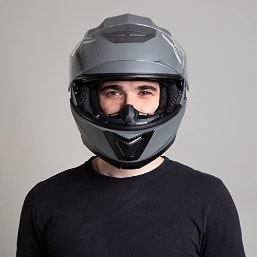 Modular Full Face Motorcycle Helmet with Flip up Dual Visor V918314