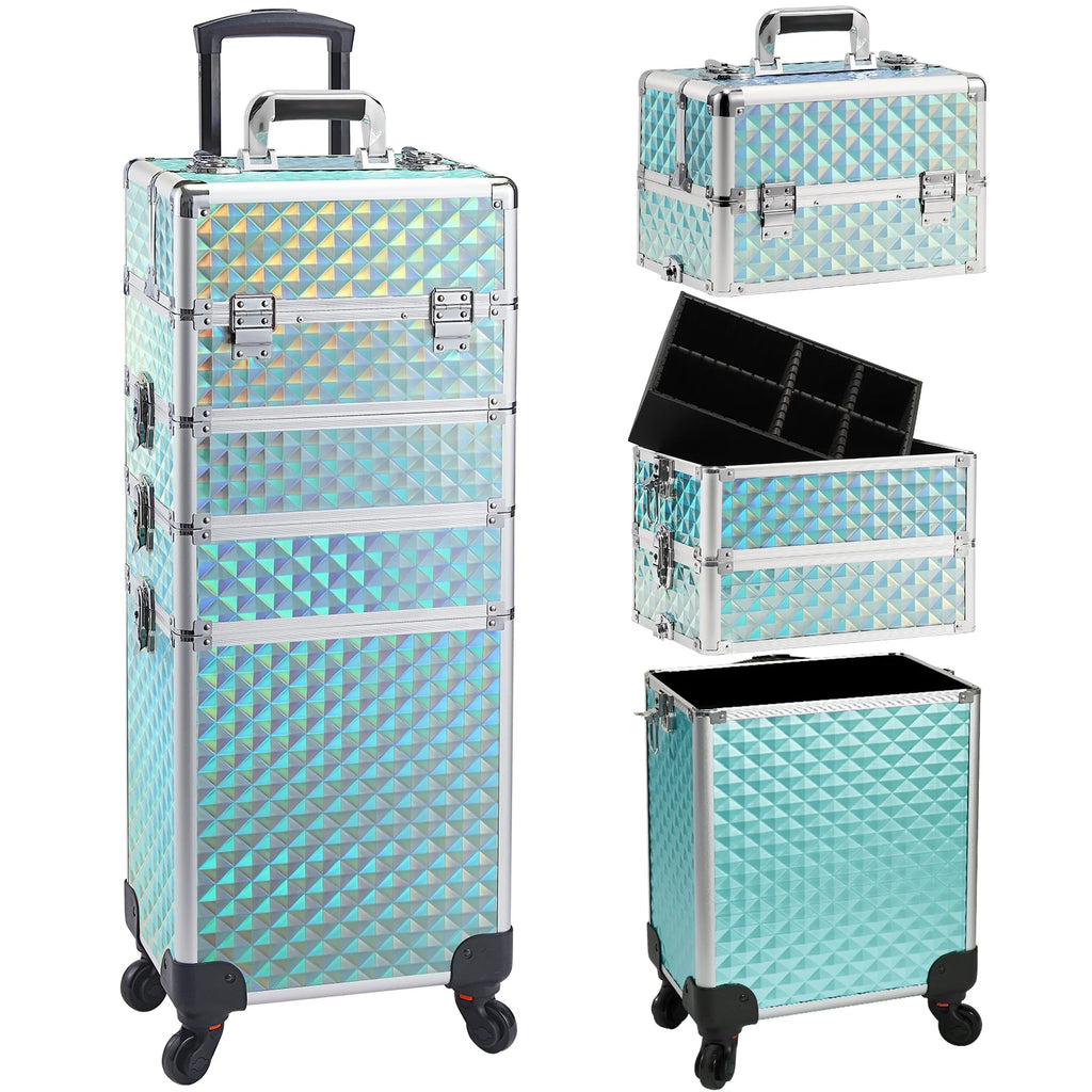 Large Rolling Makeup Train Case K804774