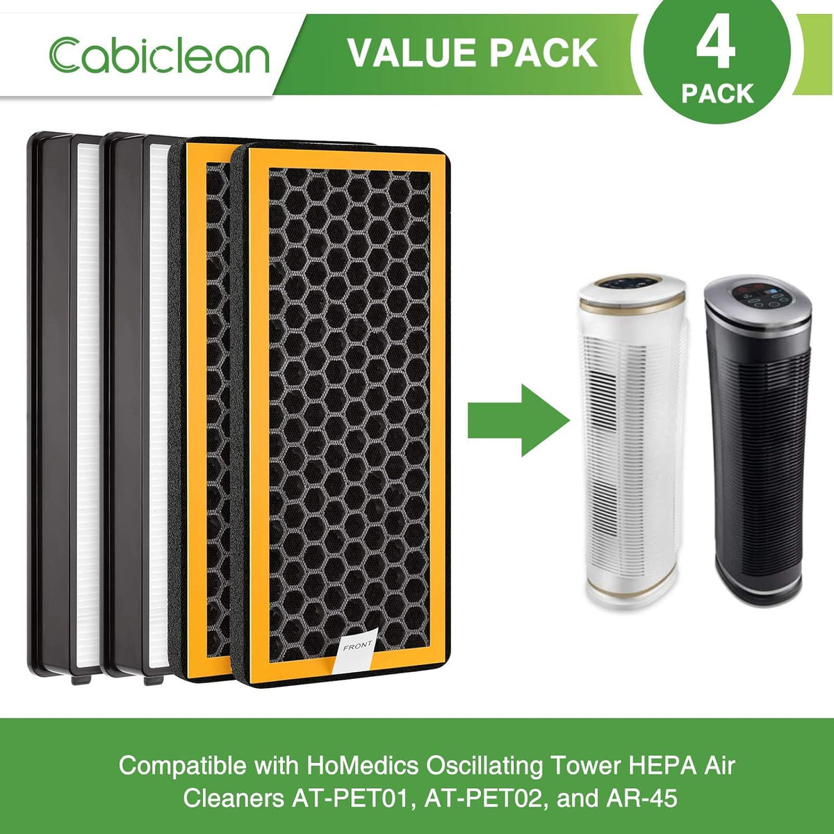 4 Pack Replacement Filters W96437