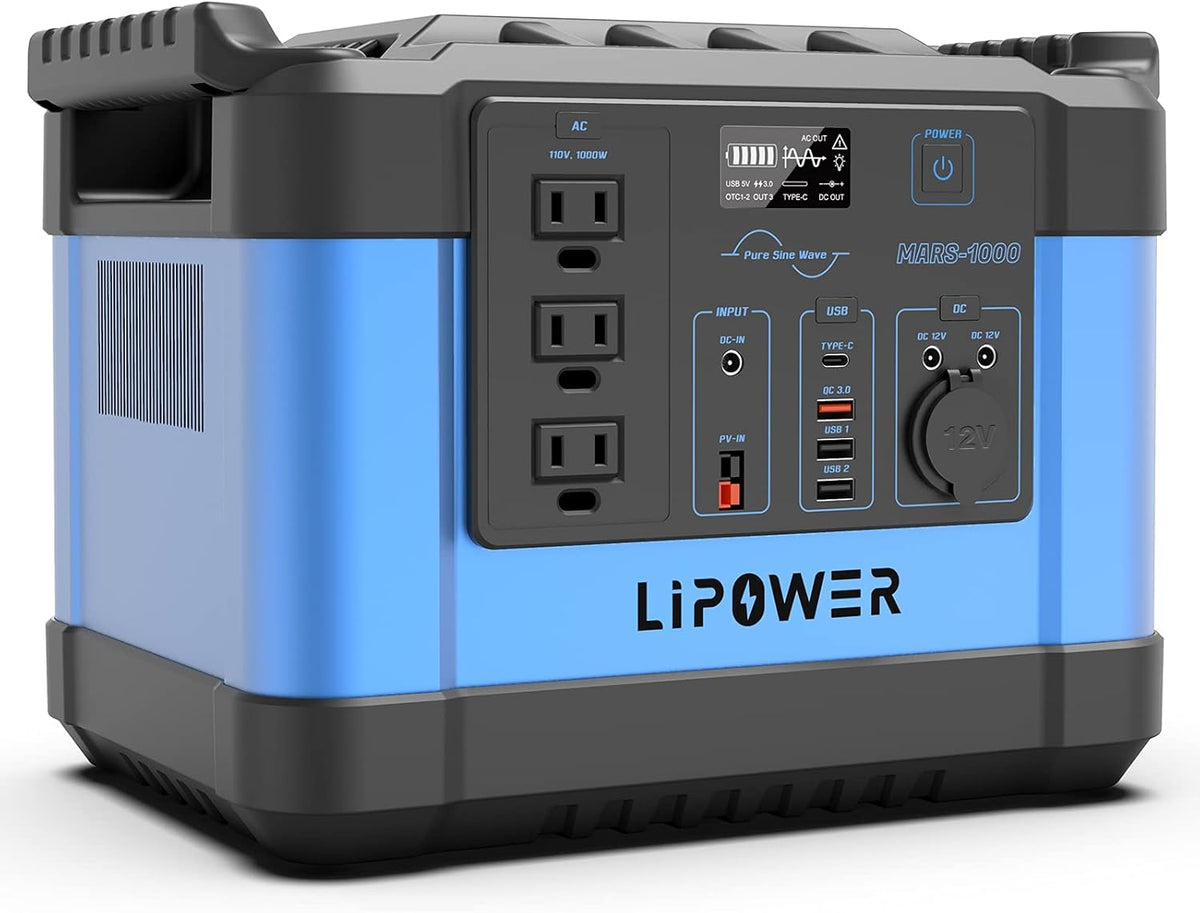 Solar Generator, Portable Power Station with 2 Solar Panel P236491