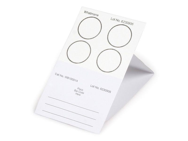 Bloodstain Cards pk/100 V2734