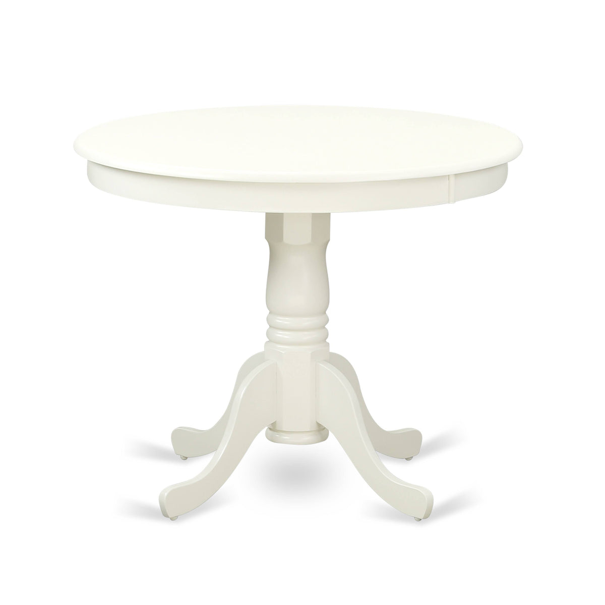 5pc Round 36 inch Table and 4 Vertical Slatted Chairs M792