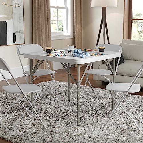 White Plastic Folding Event Table W759800