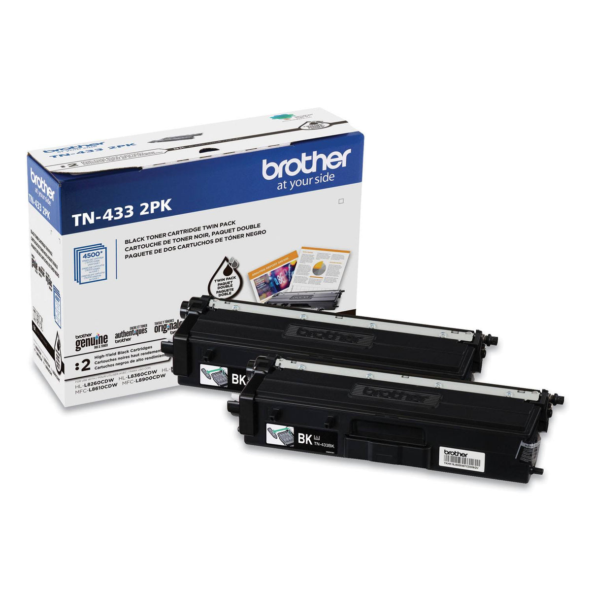 Black High Yield Toner Cartridge 2/Pack R471601