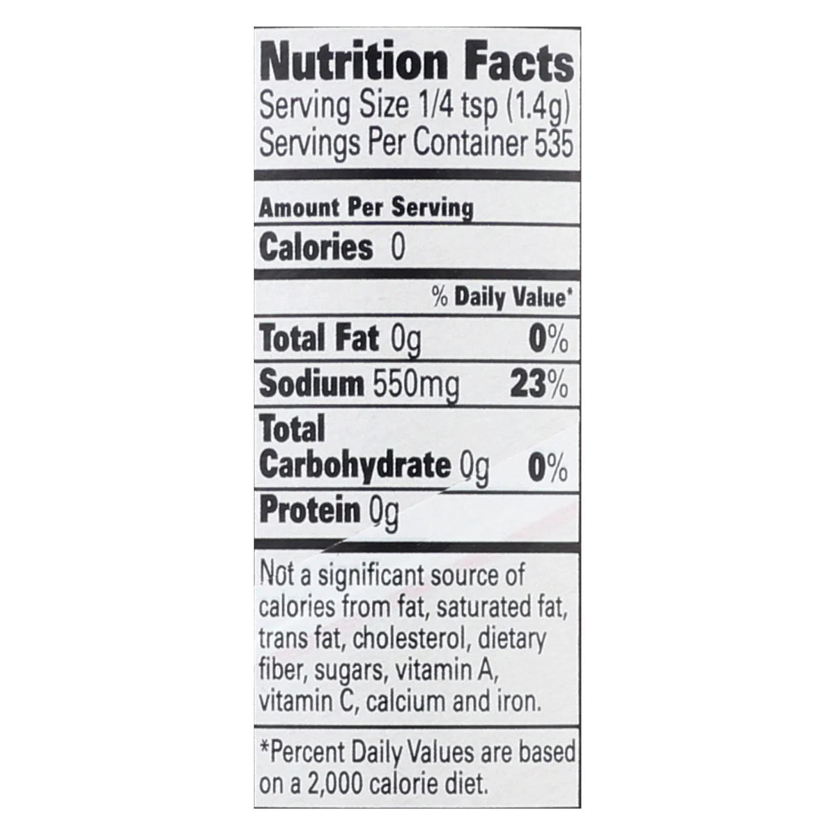 Sea Salt Coarse 26.5 oz G589235