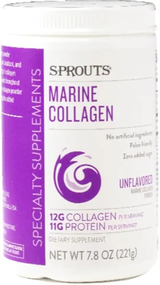 Unflavored Marine Collagen Powder 7.8 oz N6575