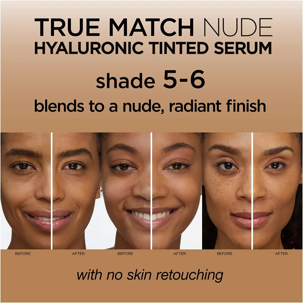 Tinted Serum Foundation Medium Tan 5-6 1 Fl. Oz. I91269
