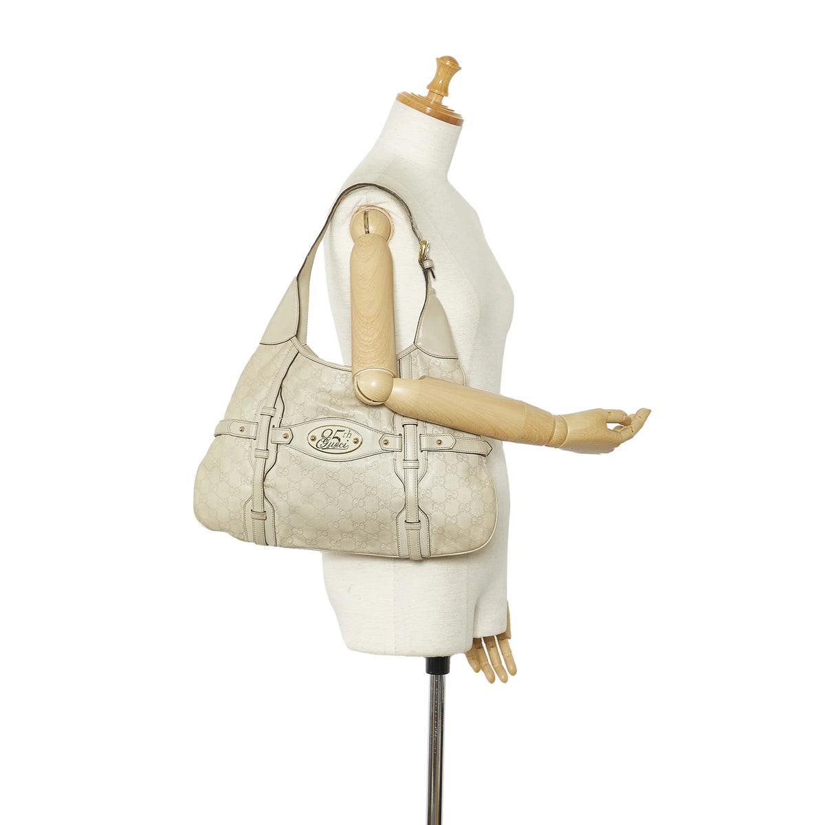 Brown Calf Leather Hobo Bag A8720