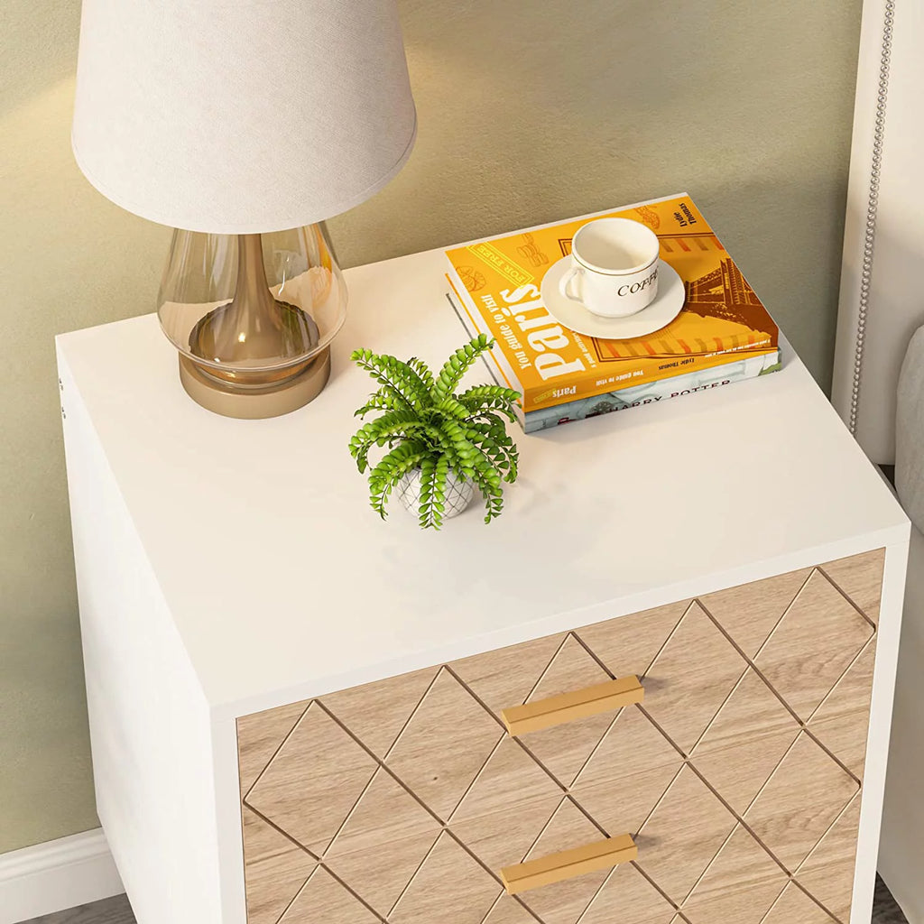 3-Drawer Nightstand Set of 2 I426813