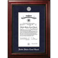 9x14 Certificate Executive Frame with Silver Medallion O493969