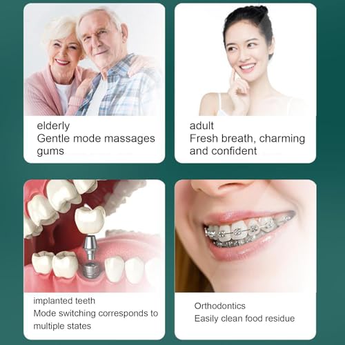 Black Ultrasonic U Shaped Electric Toothbrush M63902